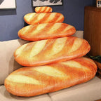 Plush pillow in baguette design for comfort & style