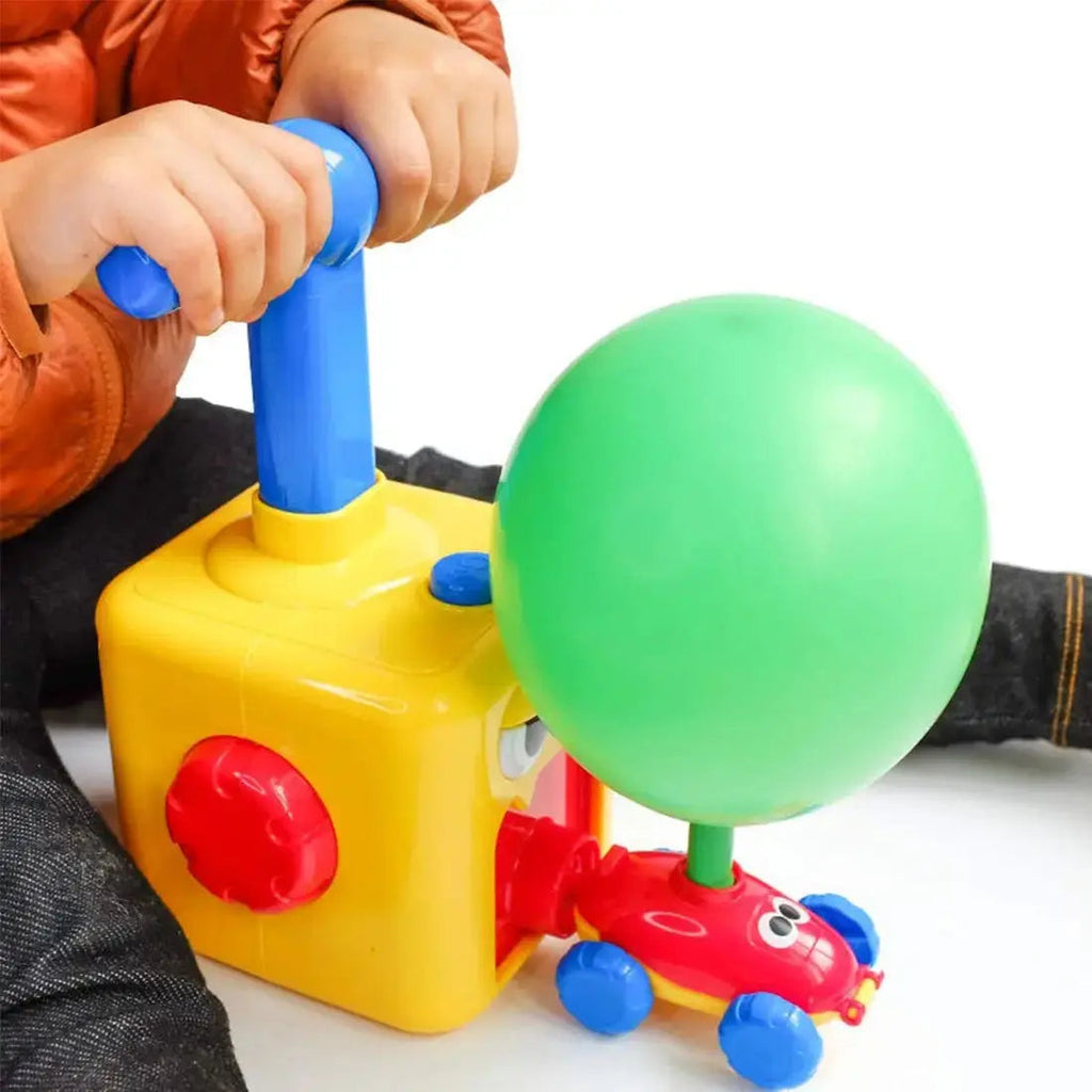 Balloon Racing Car Experiment Set for playful physics experience