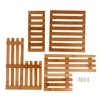 Bamboo Flowers Plants Shelf