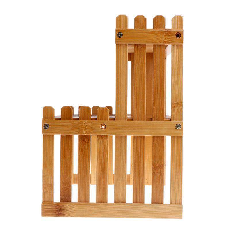 Bamboo Flowers Plants Shelf