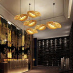 Bamboo Pendant Light | Handmade Hanging Lamp for Dining Room