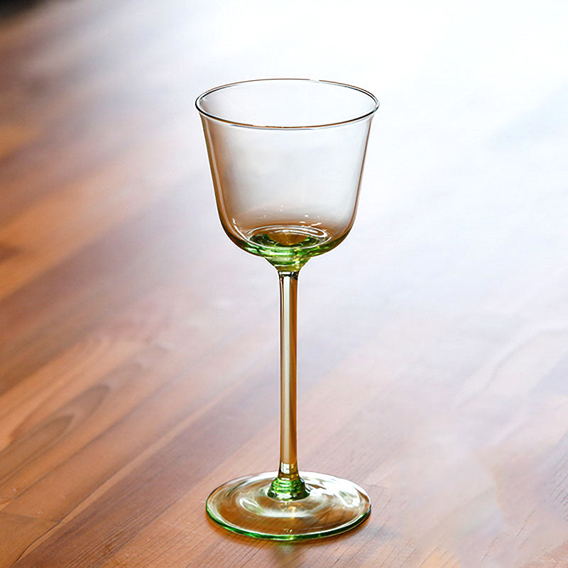 Bareqeth Green Wine Glass