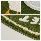 Cute Animal Handmade Bath Mat