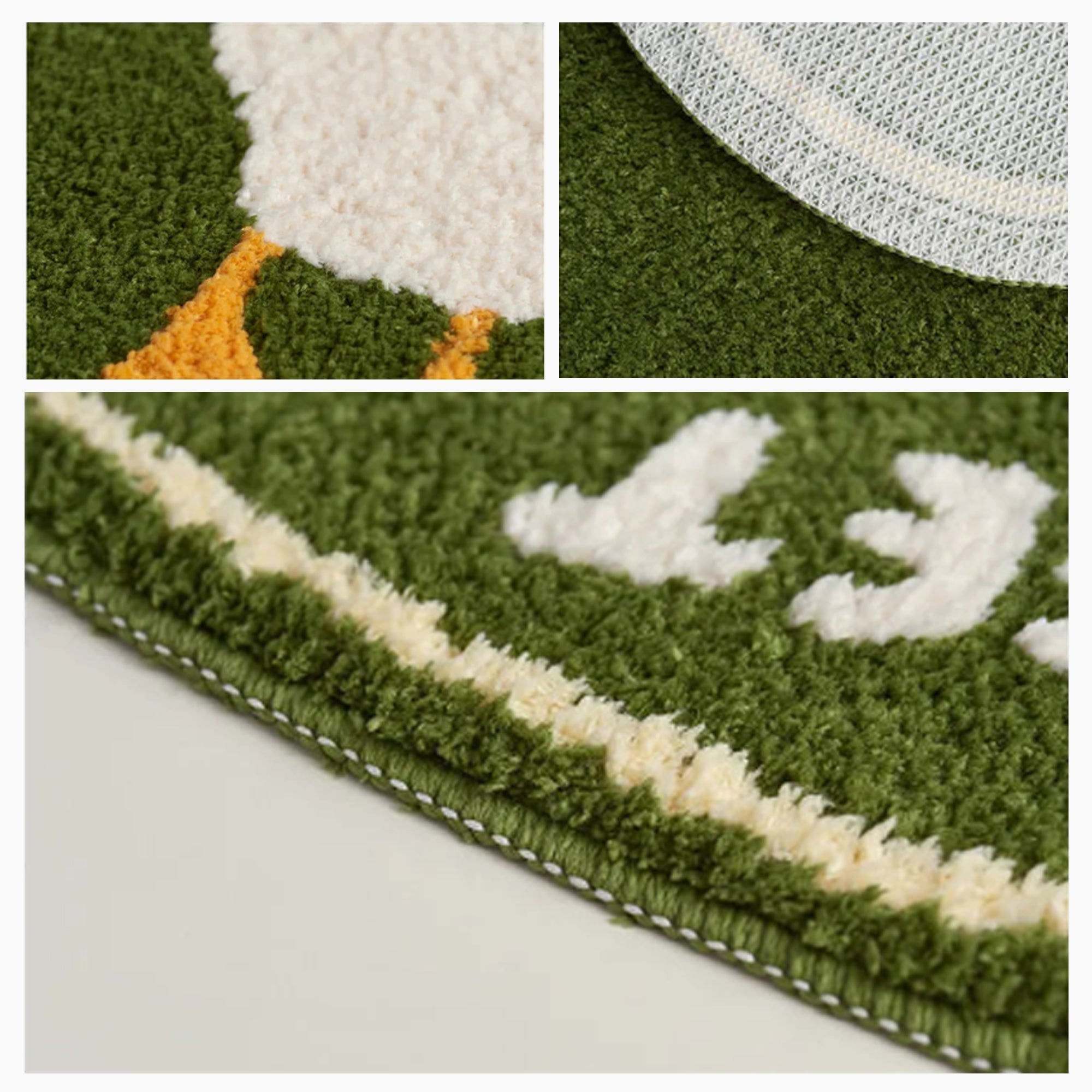 Cute Animal Handmade Bath Mat
