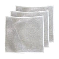 Double-sided stainless steel sponge for heavy-duty use