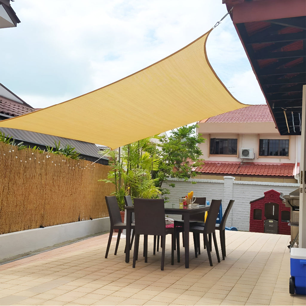 Water-repellent Sunshade – UV protection for Balcony, Garden or Terrace (Triangle or Square)