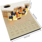 Illuminated 3D Castle Notebook