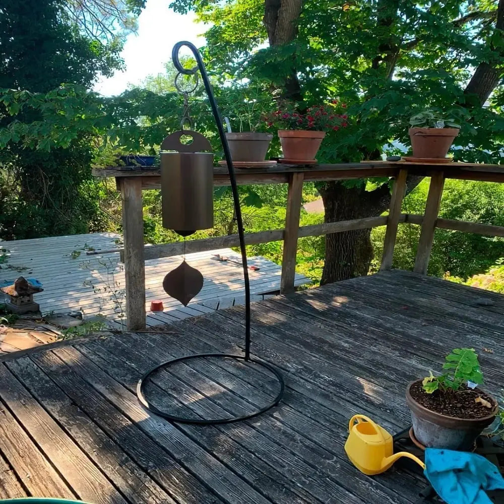 Calming Sound Bell for Garden & Balcony – Handcrafted & Weatherproof