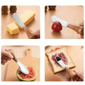 Cutlery set made of stainless steel in handy size – fork, spoon, and knife