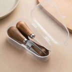 Cutlery set made of stainless steel in handy size – fork, spoon, and knife