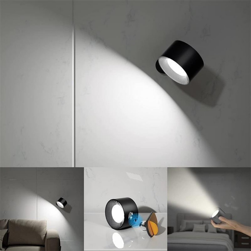 FlexiLamp – Cordless rechargeable 360° wall lamp