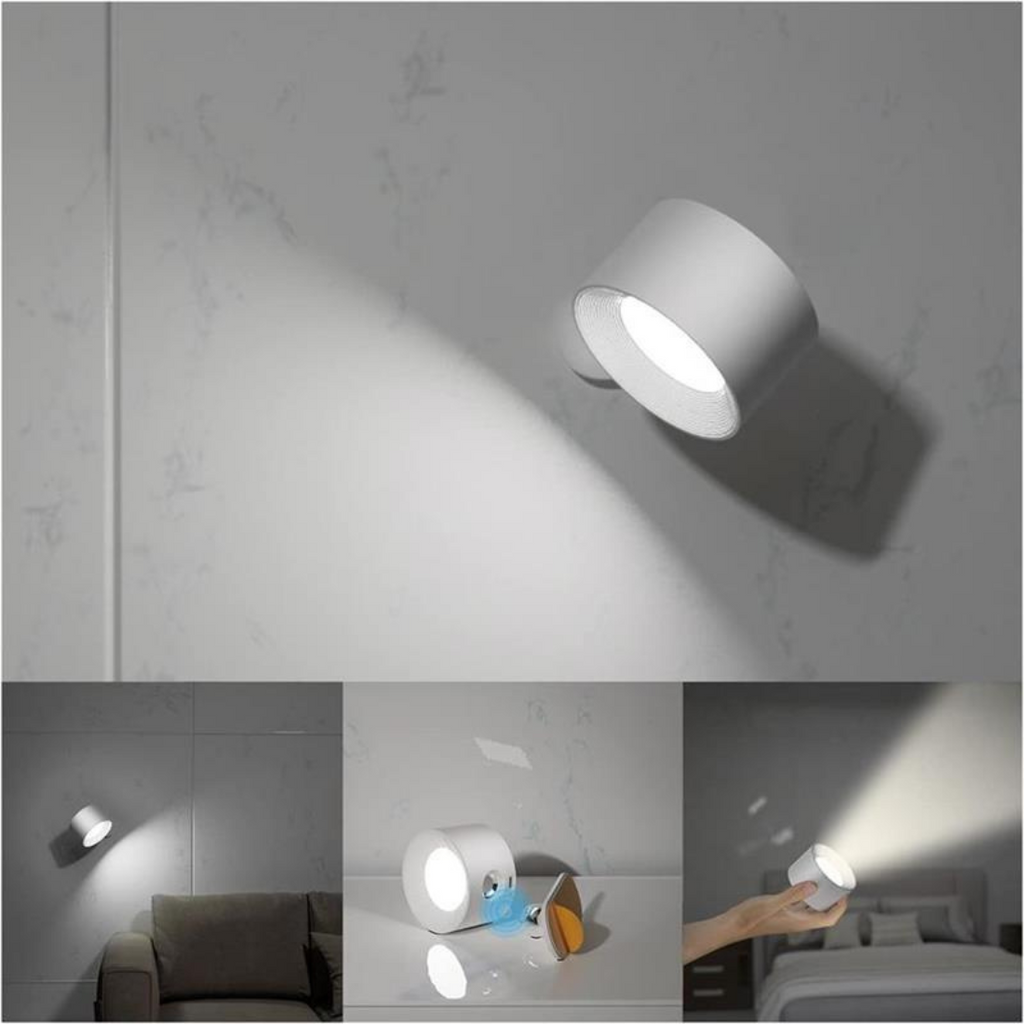 FlexiLamp – Cordless rechargeable 360° wall lamp
