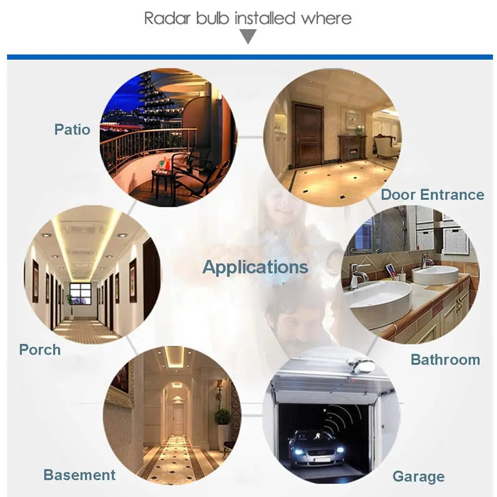 Motion-controlled E27 lamp socket with IR sensor
