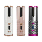 Wireless hair curling iron with a ceramic body – Fast and long-lasting curls