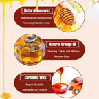 Beeswax Wood Balm with Orange Oil – Natural Care & PRedection