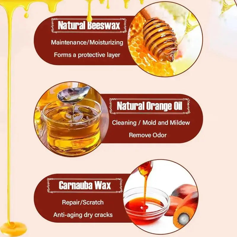 Beeswax Wood Balm with Orange Oil – Natural Care & PRedection