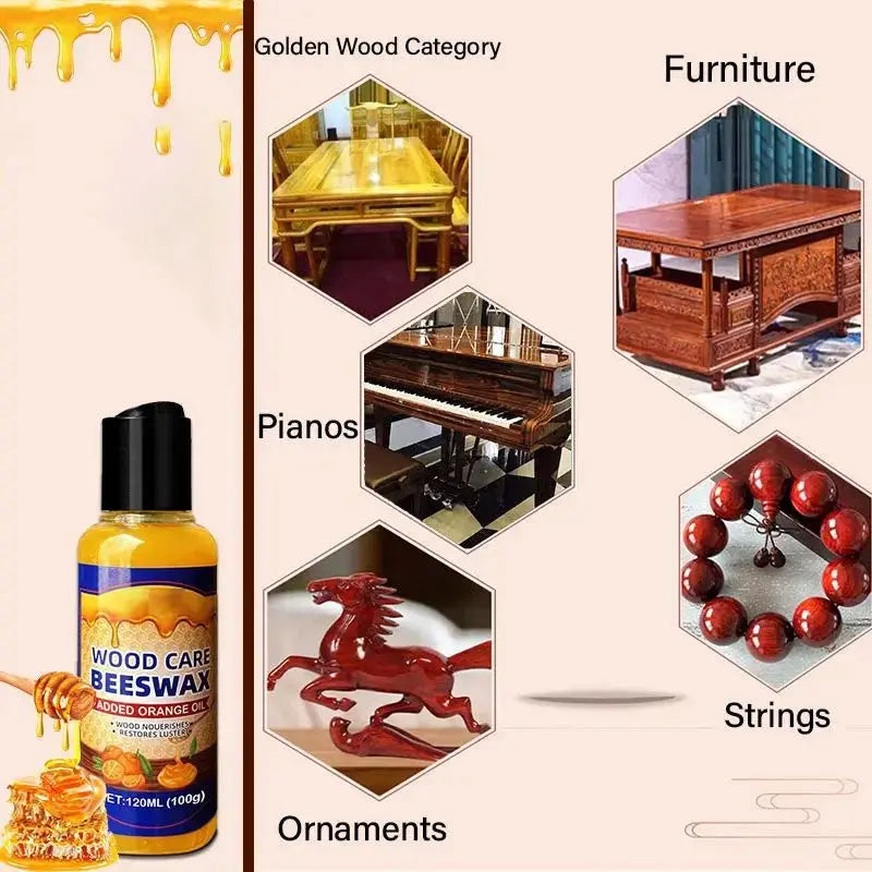 Beeswax Wood Balm with Orange Oil – Natural Care & PRedection