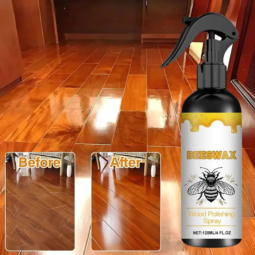 Beeswax Wood Care Spray – Natural Furniture Care with Long-Lasting Shine