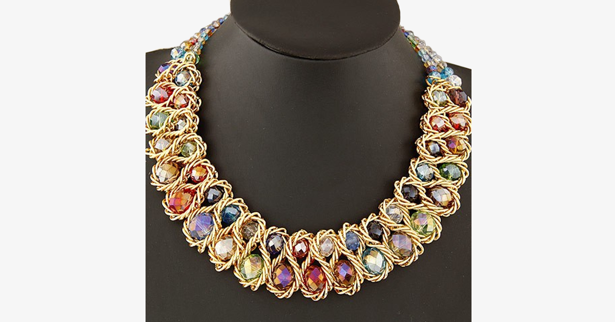 Large Choker Double Pearl Necklace – Must-Have jewelry piece with elegant and unique design