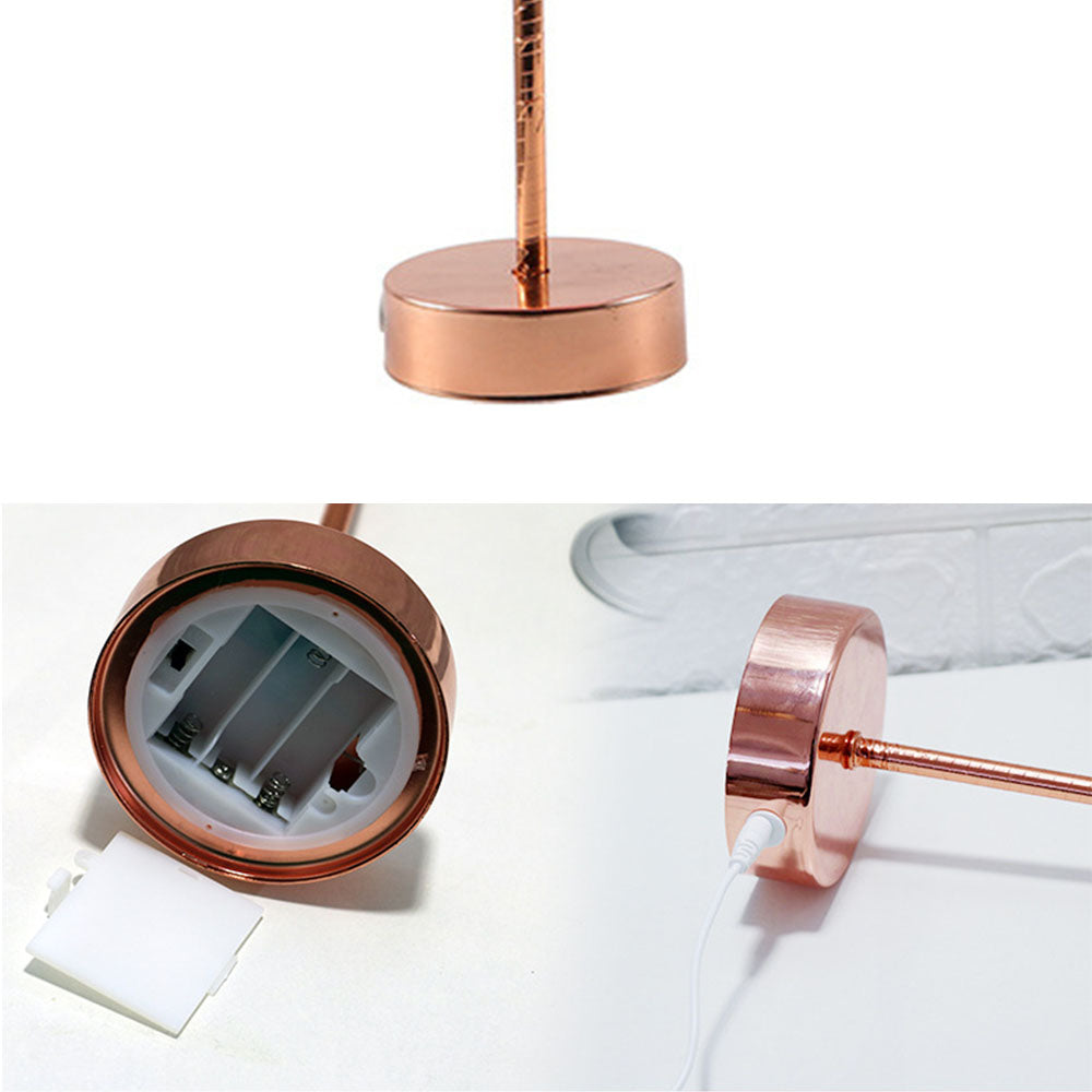 OstrichGlow Nightlight - Unique Mood Lamp with Pink Foot Bowl Lift