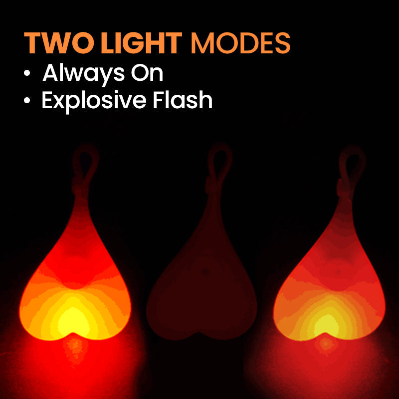 Bicycle warning rear light night light