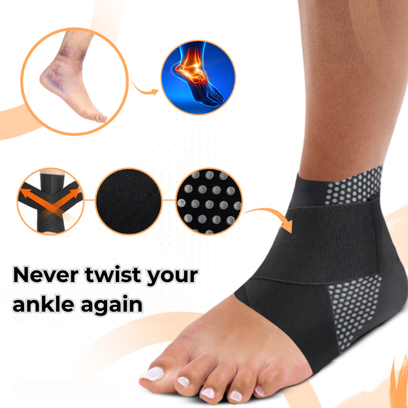 Ankle Support Brace | Lightweight, Comfortable & Designed for Athletes in Sports Shoes