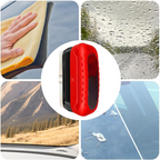 Water-repellent Oil Layer Brush for Perfect Visibility