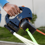 DoubleDog Retractable Dual Dog Lead with Anti-Tangle Swivel & Built-in Torch – 4m Extendable for Two Dogs
