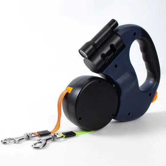 DuoPaw - Practical Retractable Dog Leash with Knot-Free System