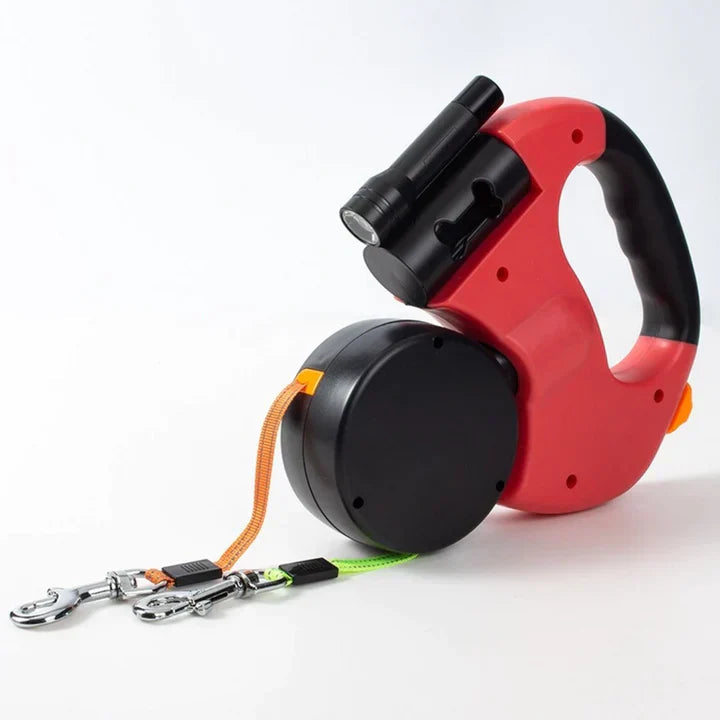 DuoPaw - Practical Retractable Dog Leash with Knot-Free System