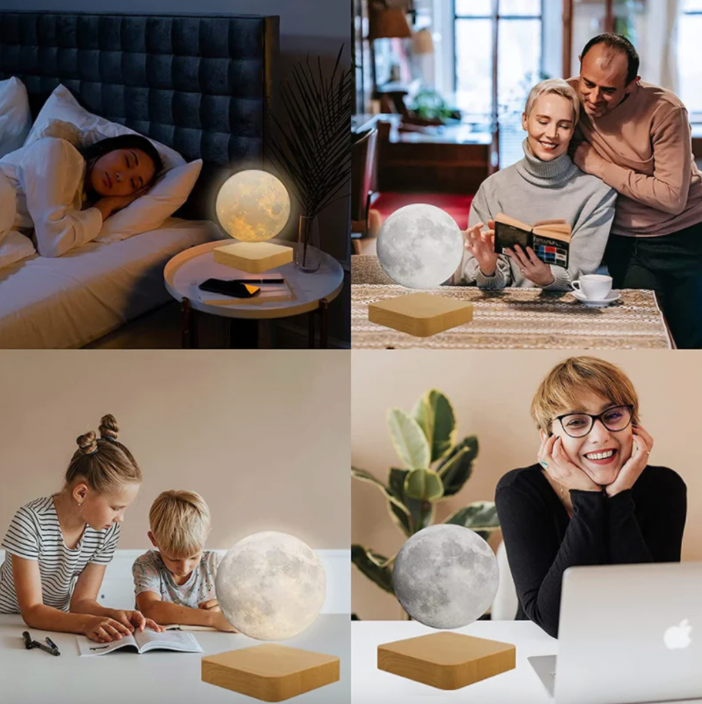Lunara Flowing Moon Lamp