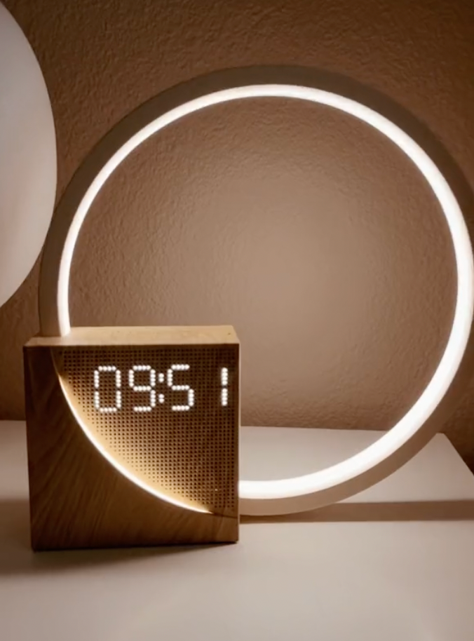 Natural Alarm Clock Simulating Sunrise