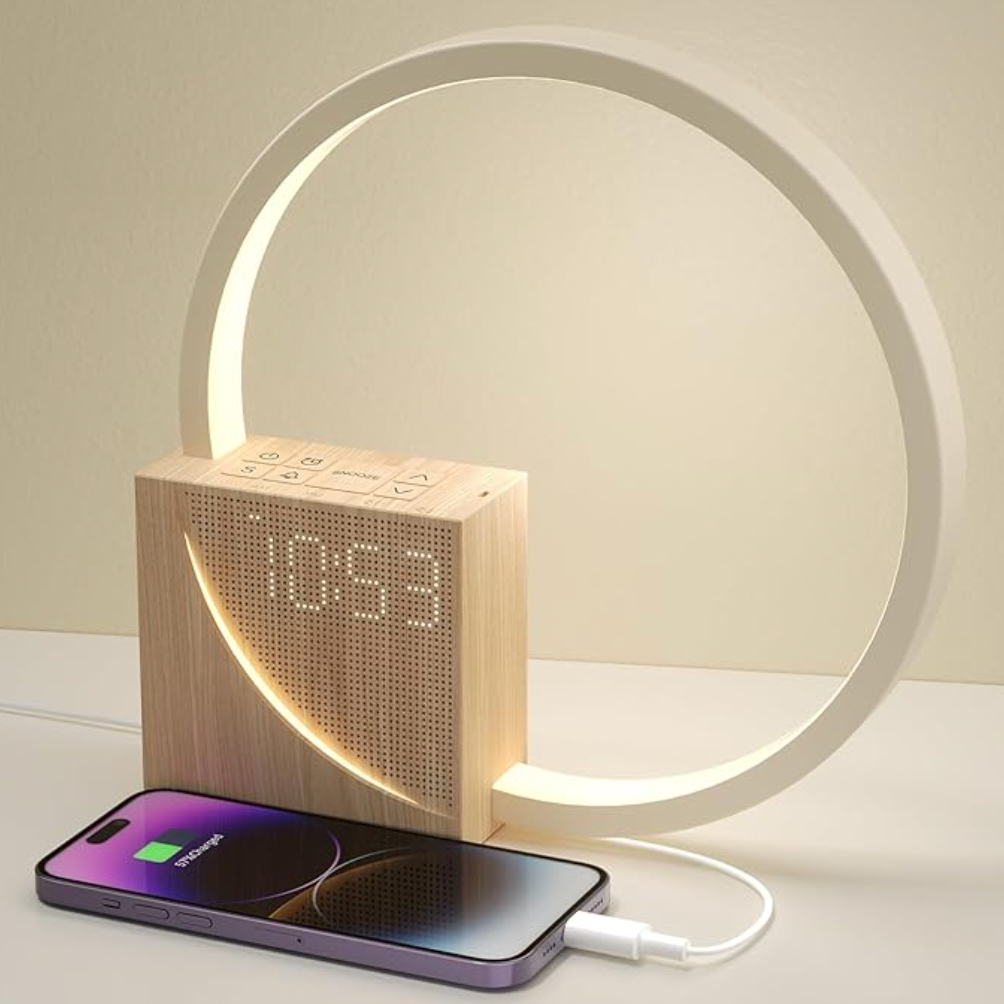 Natural Alarm Clock Simulating Sunrise