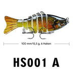 Bionic fishing lure with realistic swimming motion