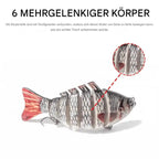 Bionic fishing lure with realistic swimming motion