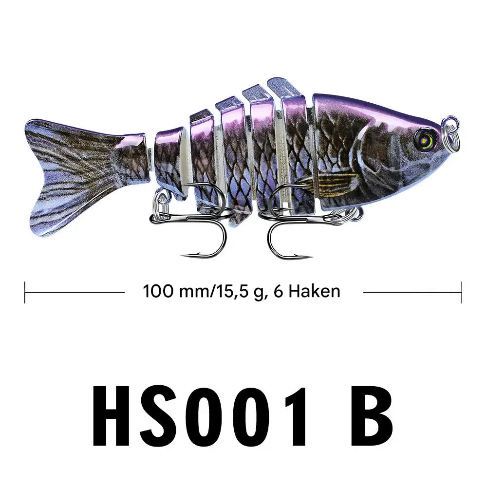 Bionic fishing lure with realistic swimming motion