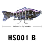 Bionic fishing lure with realistic swimming motion