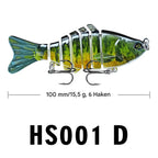 Bionic fishing lure with realistic swimming motion