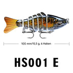 Bionic fishing lure with realistic swimming motion