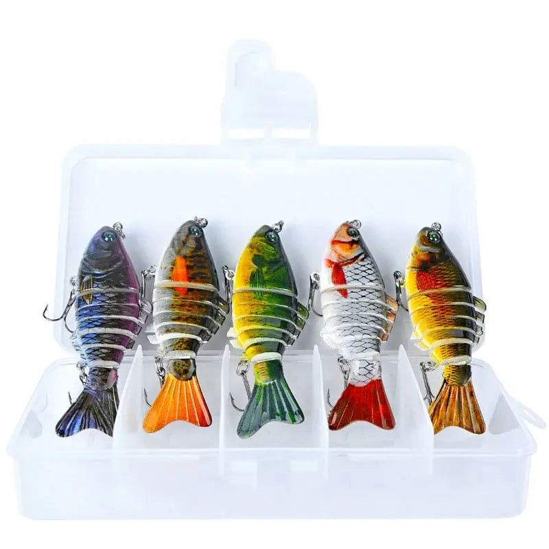 Bionic fishing lure with realistic swimming motion