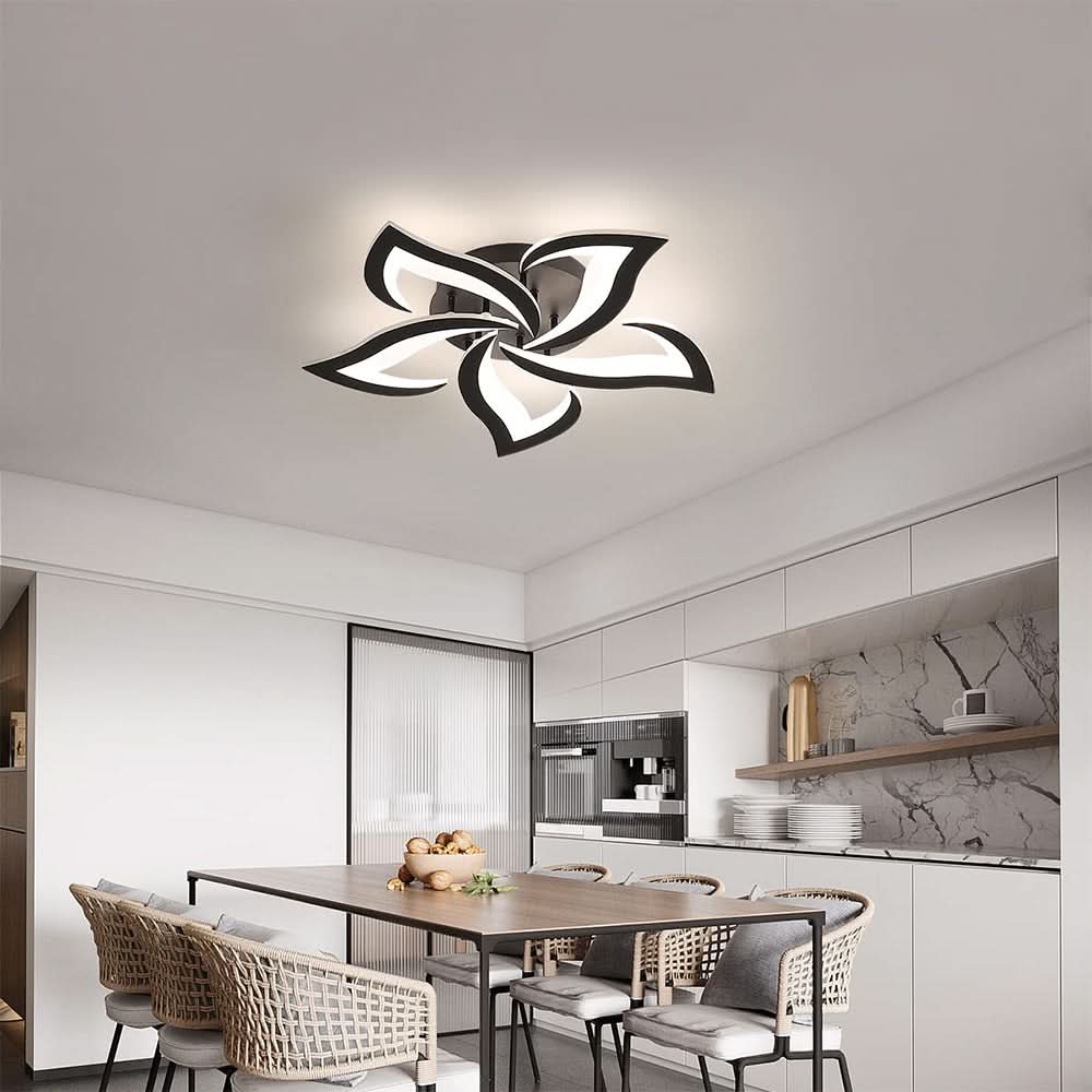 Modern Flower-Shaped LED Ceiling Light for Home Décor