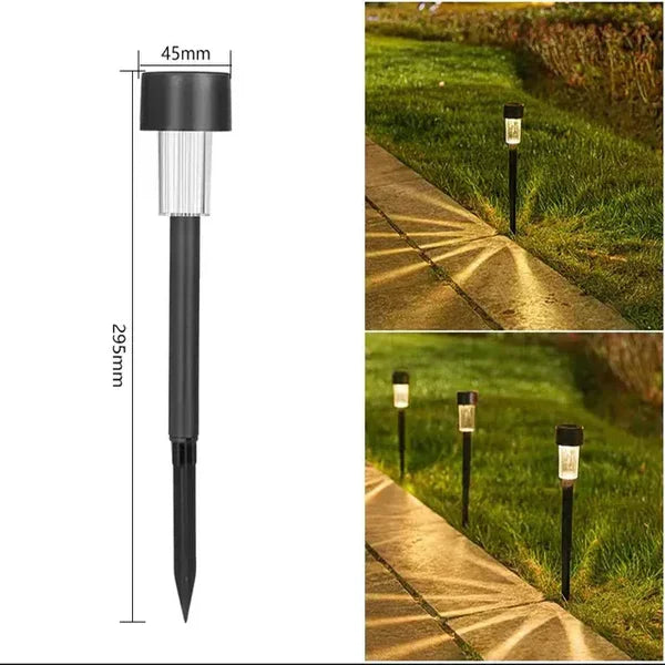 Elegant Solar Garden Lighting
