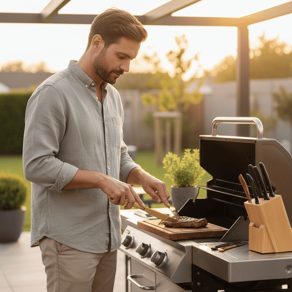 Premium Chef's Knife for Gentle and Effortless Cutting