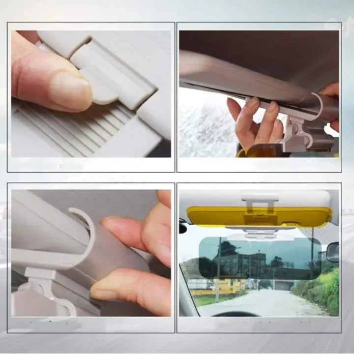 Glare-free Car Sunshade – Clear Vision & UV PRedection While Driving