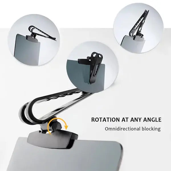 Glare-free driving visor – Against sunlight & winter glare