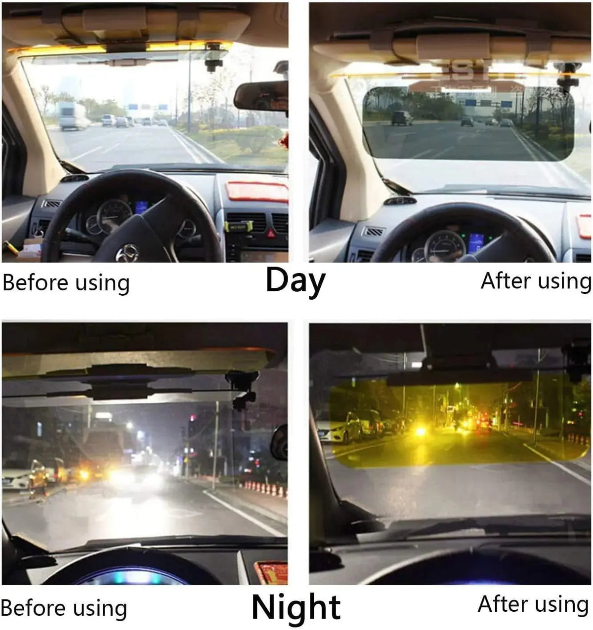 Glare Light Blocker – Glare PRedection with Day and Night Filter for Clear Vision