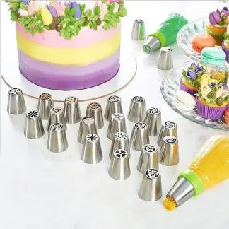 Flower Spray Nozzle Set – Effortless Cake Decoration