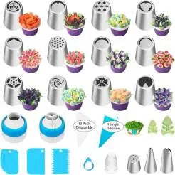Flower Spray Nozzle Set – Effortless Cake Decoration