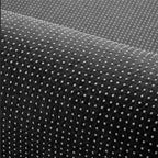 Transparent floor protection mat for hard floors