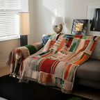 Bohemian Rustic Geometric Sofa Cover